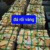 Đá rối vàng ốp tường trang trí (Bao)