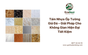 Tấm Nhựa Ốp Tường Giả Đá – Giải Pháp Cho Không Gian Hiện Đại Tiết Kiệm